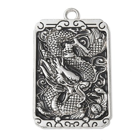 Tibetan Style Alloy Pendants PALLOY-F314-01A-1