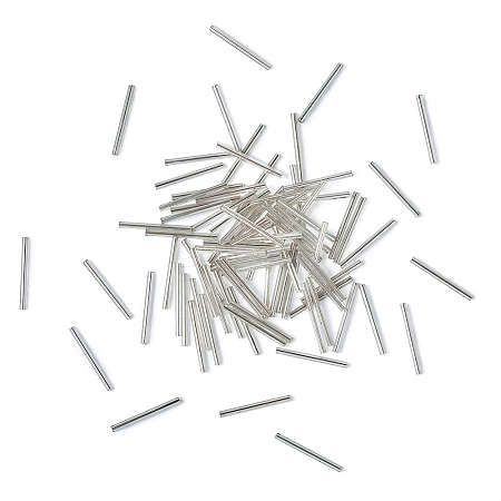 Glass Bugle Beads SEED-TA0001-01-1