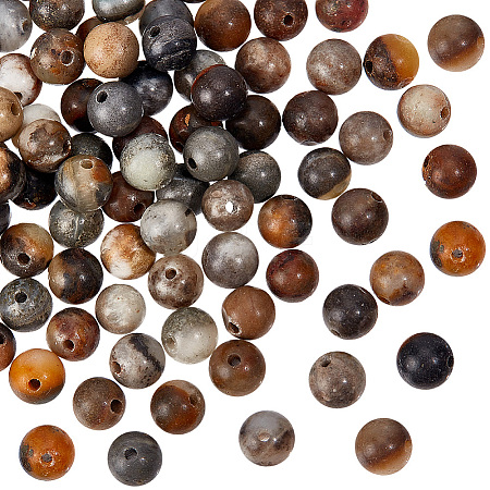 100Pcs Natural Amazonite Beads G-OC0004-14-1