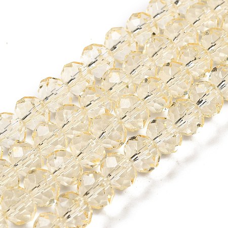 Transparent Baking Paint Glass Beads X1-DGLA-A034-T8mm-D02-1