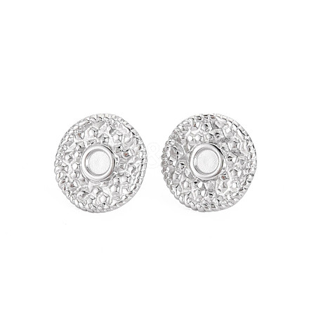 304 Stainless Steel Stud Earring Findings STAS-N097-226P-1