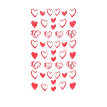 Valentine's Day 5D Love Nail Art Sticker Decals MRMJ-R109-Z-D4363-01-1