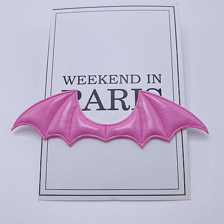 Imitation Leather Devil Wings Ornament Accessories WI-PW0001-027B-1