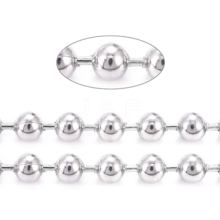 304 Stainless Steel Ball Chains CHS-F009-01E-P-1