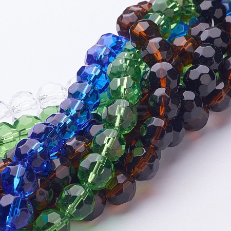 Glass Beads Strands GMC10mm-1