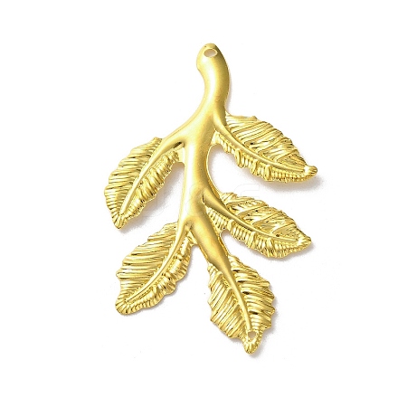 Iron Connector Charms IFIN-C060-06G-1