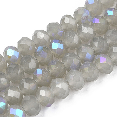 Electroplate Glass Beads Strands EGLA-A044-J8mm-L10-1