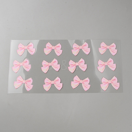 PET Plastic Picture Stickers STIC-WH0816-009C-1