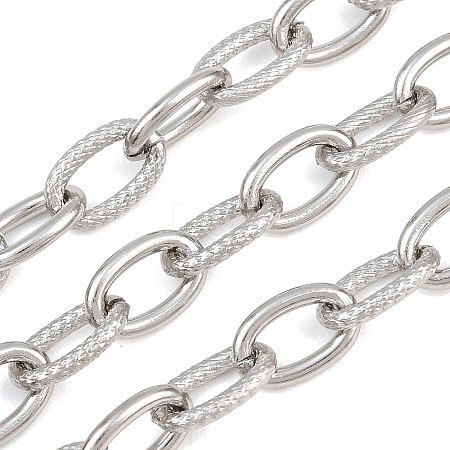 304 Stainless Steel Cable Chains SA-CBA6E2D-02P-1