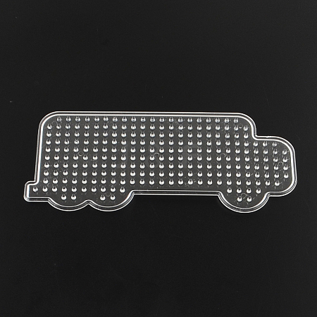 Lorry/Truck ABC Plastic Pegboards used for 5x5mm DIY Fuse Beads DIY-Q009-48-1