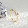 Simple Style Brass Cubic Zirconia Finger Rings for Women FS-WGDD3D9-01-1
