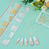   About 1200Pcs 12 Style Alloy Cabochons FIND-PH0006-94-6