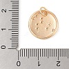 Brass with Clear Cubic Zirconia Pendants LS-KK-N256-24E-G-3