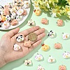 20Pcs Opaque Resin Pendants RESI-YW0005-60-5