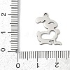 201 Stainless Steel Pendants STAS-F316-25P-3