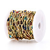 Brass Teardrop Link Chains CHC-N023-09E-G-2