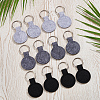 30Pcs 3 Colors Polyester Keychains KEYC-SP0001-62-6