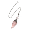 Resin Cone Pointed Dowsing Pendulums GG-CBA040B-03P-03-1