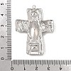 304 Stainless Steel Rhinestone Pendants RB-CBA9060-03P-3