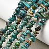 Natural HuBei Turquoise Bead Strands G-H345-A01-02-1