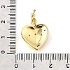 Brass Micro Pave Cubic Zirconia Pendants KK-V007-005G-03-3