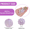 200Pcs Luminous Acrylic Beads OACR-PA0001-16-2