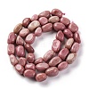 Natural Rhodonite Beads Strands G-G146-A06-01-3