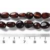 Dyed Natural Red Tiger Eye Beads Strands G-P497-01C-46-5