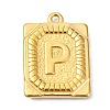 Ion Plating(IP) 304 Stainless Steel Pendants STAS-U033-01G-P-1