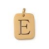 304 Stainless Steel Charms LS-STAS-R001-01G-E-1