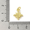 Brass Micro Pave Cubic Zirconia Charms KK-M283-16A-01-3