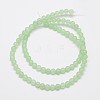 Natural & Dyed Malaysia Jade Bead Strands X-G-A146-4mm-A26-2