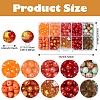 DIY Round Glass Beads Jewelry Making Findings Kits DIY-YW0010-93A-3