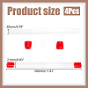 Transparent PVC Plastic Beads Containers AJEW-WH0460-071B-2
