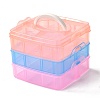 Rectangle Portable PP Plastic Detachable Storage Box CON-D007-02C-2