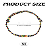 1Pc Cotton Thread Braided Bracelets BJEW-LP0003-12A-2