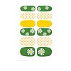 Avocados & Strawberries & Flowers Full Cover Nail Art Stickers MRMJ-T109-WSZ628-1