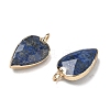 Dyed Natural Lapis Lazuli Pendants G-G012-13G-08-2