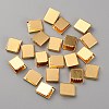 Brass Ribbon End KK-WH0035-76G-2