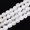 Dyed Natural White Jade Beads Strands G-T139-6mm-60-26-4