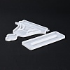 YOGA DIY Silicone Statue Molds DIY-G046-11-5
