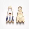 Alloy Pendants X-ENAM-S115-098B-2