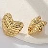 304 Stainless Steel Stud Earrings EJEW-L296-013G-05-3