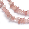 Natural Strawberry Quartz Beads X-G-P332-53-2