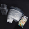  24Pcs Rectangle Transparent Plastic PVC Box Gift Packaging CON-NB0002-15B-4