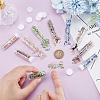1500Pcs 5 Colors Glass Twist Bugle Beads GLAA-PH0003-73-5
