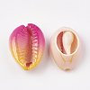 Spray Paint Cowrie Shell Beads SHEL-S274-01B-2