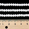 Opaque Glass Beads Strands EGLA-A035-P4mm-A01-4