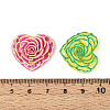 Printed Opaque Resin Cabochons CRES-T025-16A-3
