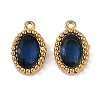 Ion Plating(IP) 304 Stainless Steel Micro Pave Cubic Zirconia Charms STAS-K256-19G-10-1